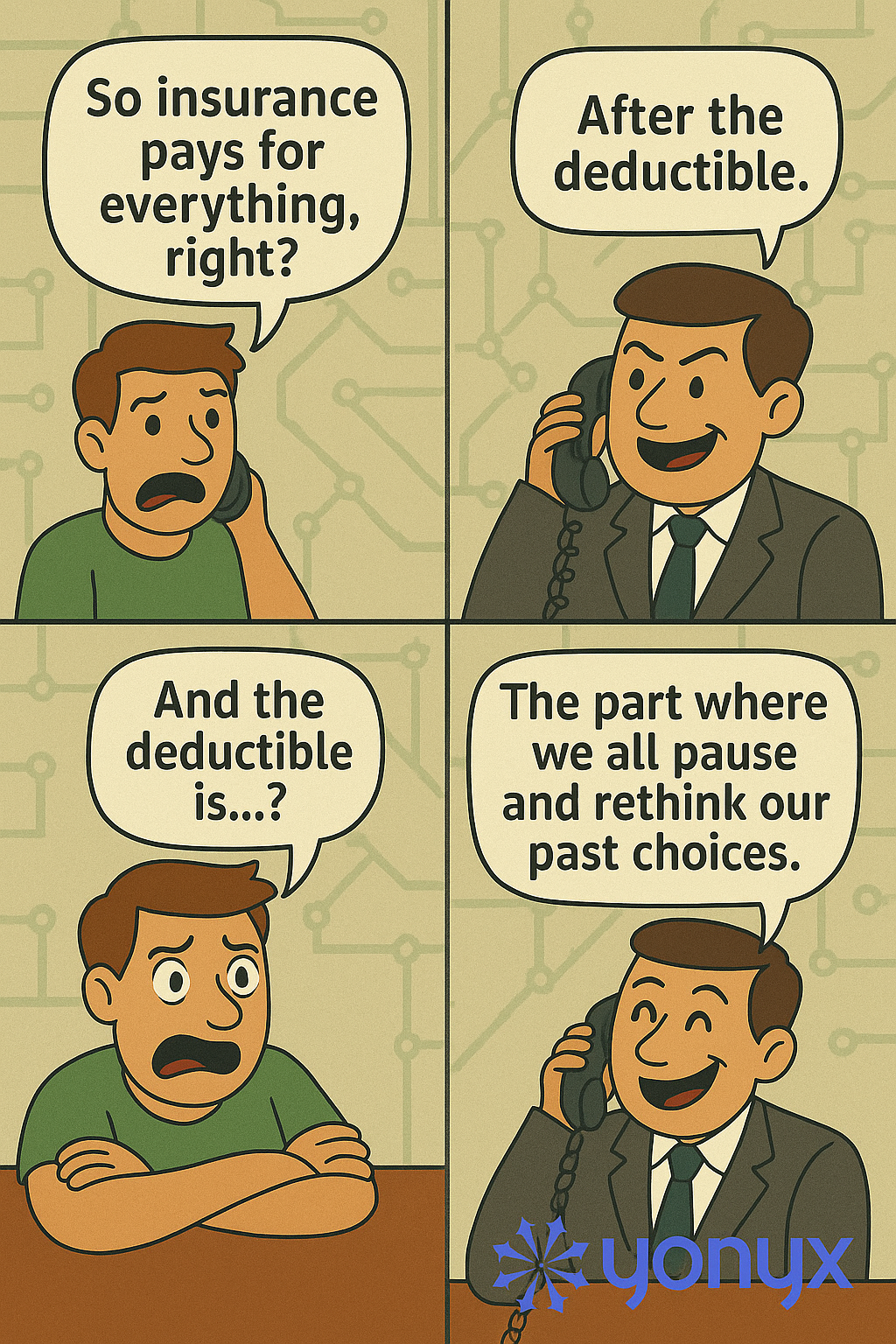 Insurance Deductibles Explained: A Decision Tree Moment Every CSR Knows