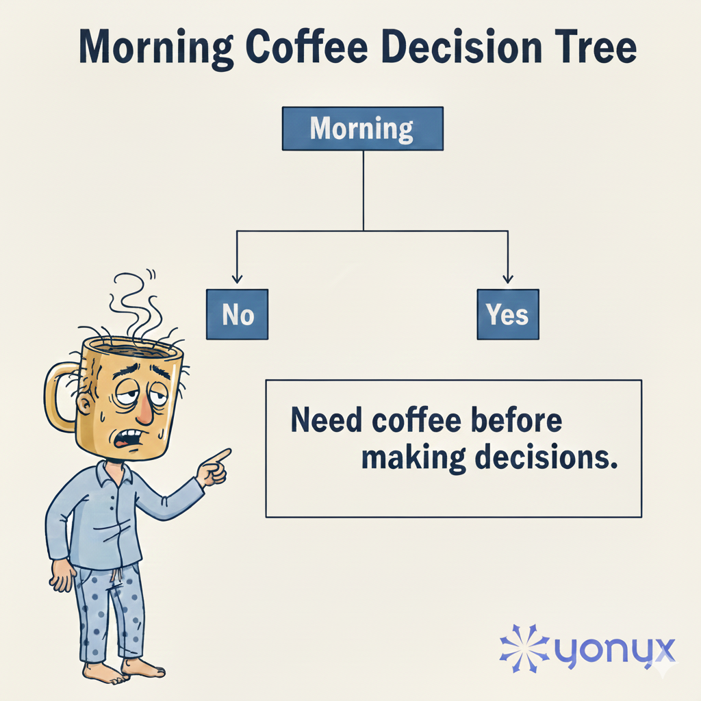 Why Your Morning Coffee Needs a Decision Tree More Than You Do