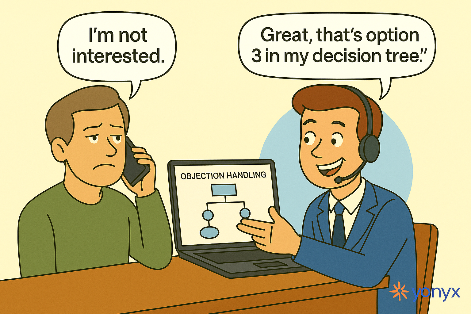 “I’m Not Interested.” — “Great, That’s Option 3 in My Decision Tree!”
